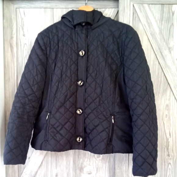 Precis Black Light Puffer Jacket 16 - Picture 3 of 8